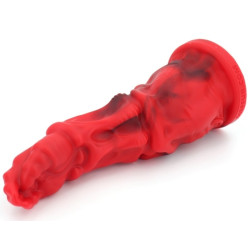 MONSTERED Gode Sklirt 21 x 7cm Rouge